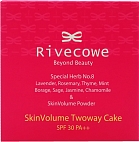 Rivecowe~Компактная пудра SPF30, PA++ бежевый #23~Twoway Cake 