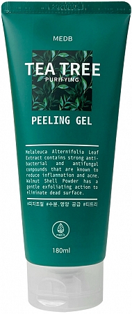 MedB~Пилинг-гель с экстрактом чайного дерева~Tea Tree Purifying Peeling Gel