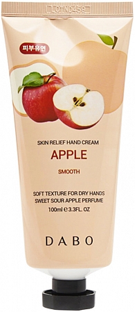 Dabo~Увлажняющий крем для рук с экстрактом яблока~Skin Relief Hand Cream Apple