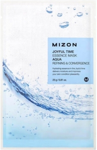 MIZON~Увлажняющая тканевая маска с морской водой~Joyful Time Essence Mask Aqua