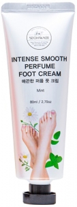Seohwabi88~Интенсивно питательный крем для ног с ароматом мяты~Intense Smooth Perfume Foot Cream 