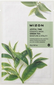 MIZON~Увлажняющая тканевая маска с экстрактом зеленого чая~Joyful Time Essence Mask Green Tea