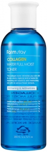 FarmStay~Антивозрастной увлажняющий тонер с коллагеном~Collagen Water Full Moist Toner