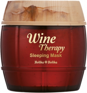 Holika Holika~Ночная винная маска-желе Красное вино~Wine Therapy