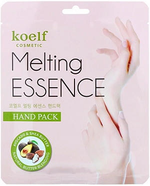 Koelf~Смягчающая маска-перчатки c растительными экстрактами~Melting Essence Hand Pack