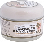Elizavecca~Пузырьковая глиняная маска~Milky Piggy Carbonated Bubble Clay Mask