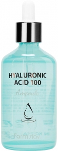 FarmStay~Глубокоувлажняющая ампульная сыворотка с гиалуроновой кислотой~Hyaluronic Acid 100 Ampoule