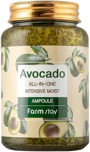 FarmStay~Питательная ампульная сыворотка с авокадо~All-In-One Intensive Moist Ampoule