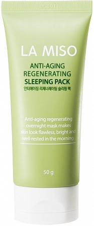 La Miso~Антивозрастная восстанавливающая ночная маска~Anti-aging regenerating sleeping pack