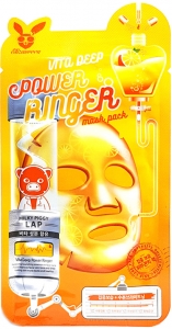 Elizavecca~Маска витаминная для борьбы с куперозом~Vita Deep Power Ringer Mask Pack