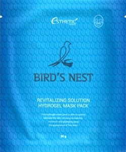 Esthetic House~Гидрогелевая маска с ласточкиным гнездом~Bird's Nest Revitalizing Hydrogel Mask Pack